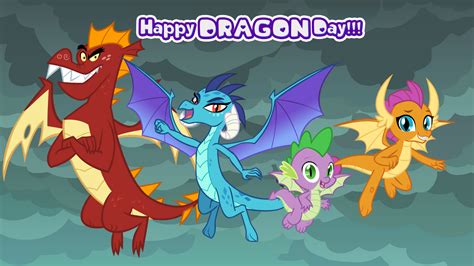 mlp dragon|mlp dragon garble happy day.